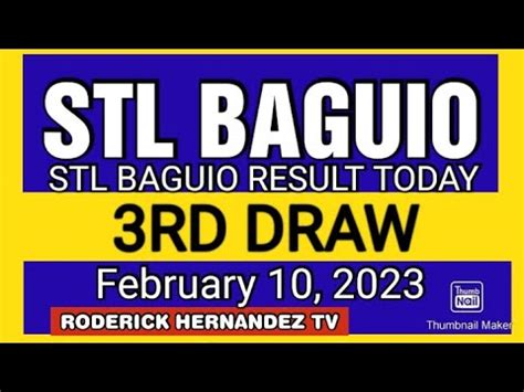 stl baguio result today 3pm|STL RESULT GROUP BAGUIO BENGUET .